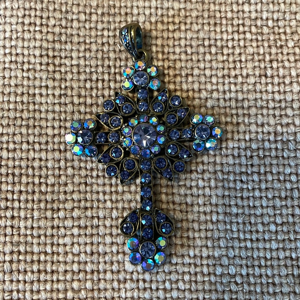 Kirk’s Folly AB Cross Pendant
